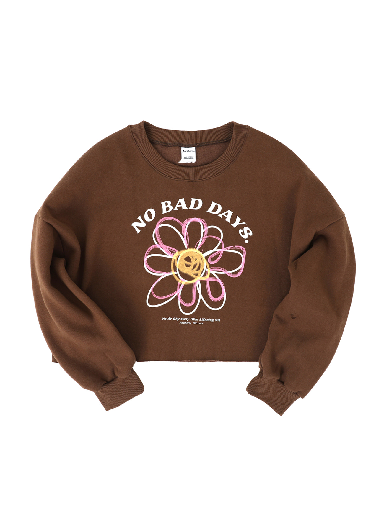 No Bad Days Crop Sweatshirt (2 color)